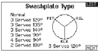 SPEKTRUM DX8G2 - Swashplate - 1