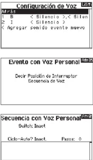 SPEKTRUM DX8G2 - Eventos escalonados - 1