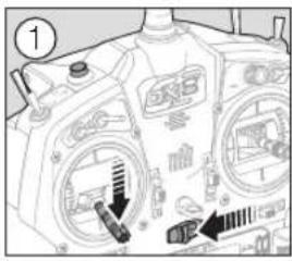 SPEKTRUM DX8G2 - Asignación usando el receptor y una batería de receptor - 1