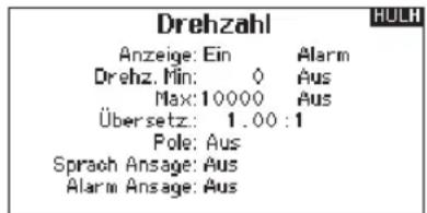 SPEKTRUM DX8G2 - Sprachansagen: - 1
