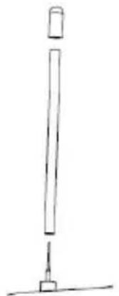 Acme Made Zoopa Thunder #01 - Mounting the antenna - 1