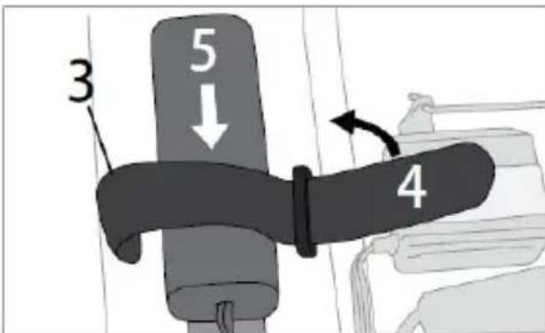 Acme Made Zoopa Thunder #01 - Opening the battery case and inserting the battery - 3