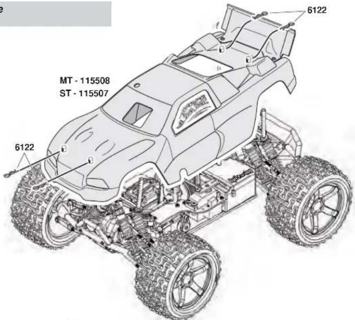 HPI Racing Bullet ST 3.0 - Transmitter Battery Installation Einlegender Senderbatterien Mise en place des piles de I'emetreur 送信機用八士一の入方 - 4
