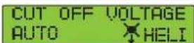 ROBBE ROXXY BLControl 97512 - Cut Off Voltage - 1