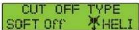 ROBBE ROXXY BLControl 97512 - Cut off type (Tipo di spegnimento motore) - 1