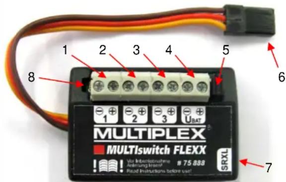 MULTIPLEX MULTIswitch FLEXX - CONNECTIONS - 1
