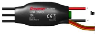 GRAUPNER S3055 - Manuale d'uso Ultra Control 12A - 1