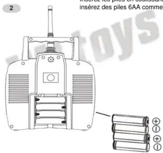 WLtoys V393 Brushless Explorer - Télécommande / émetteur - 3