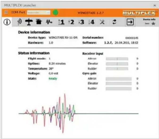 MULTIPLEX WINGSTABI - Overview screen - 1