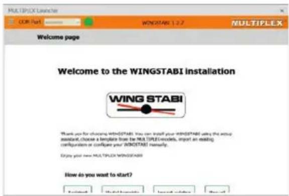 MULTIPLEX WINGSTABI - Installation - 1