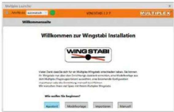 MULTIPLEX WINGSTABI - Installation - 1