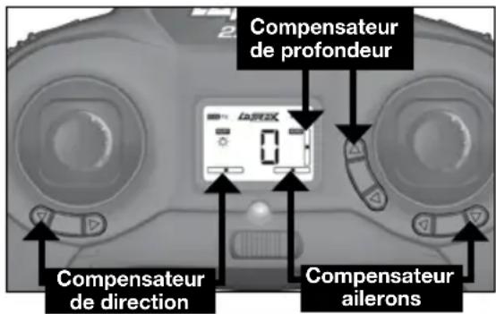 LaTrax Alias 6608 - RÉGLER LES COMMANDES POUR UN VOL STABLE - 1