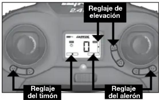 LaTrax Alias 6608 - AJUSTE DE LOS CONTROLES PARA UN VUELO ESTABLE - 1