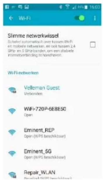 VELLEMAN RCQC3 - Das SmartphoneVBorbereiten - 3