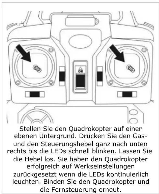 VELLEMAN RCQC3 - Reset-Funktion - 4