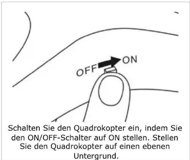 VELLEMAN RCQC3 - Binding zwischen der Fernsteuerung und dem Quadrokopter herstellen - 2
