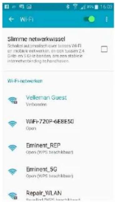 VELLEMAN RCQC3 - Preparar el smartphone - 3