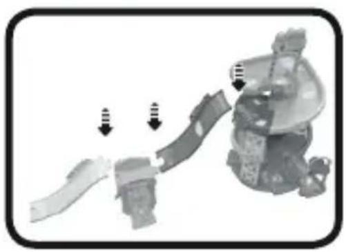 VTECH Mon parking toboggan - Assemblage de la station de lavage - 2