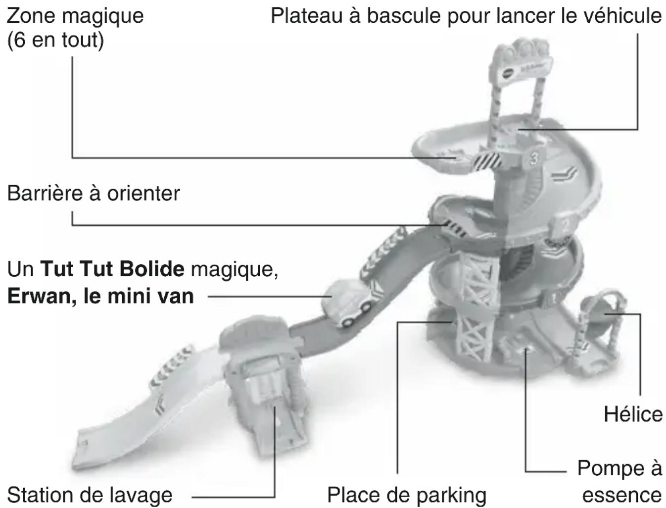 VTECH Mon parking toboggan - INTRODUCTION - 1
