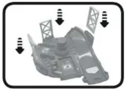 VTECH Mon parking toboggan - Assemblage de la tour-toboggan - 1