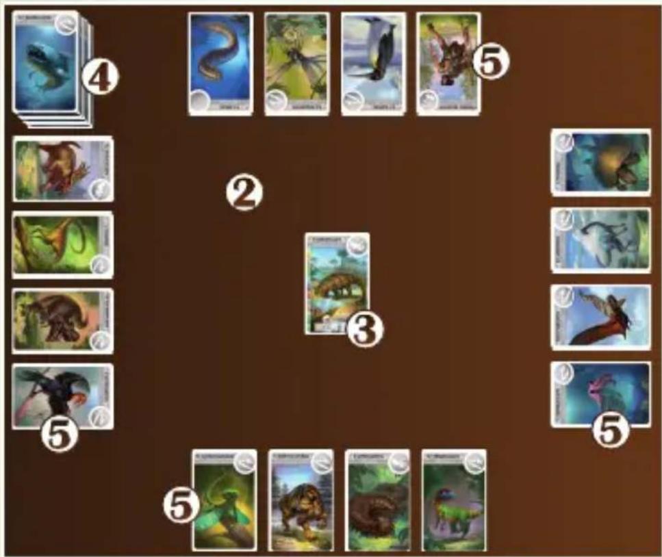 Bombyx Cardline Dinosaurs - Installation - 3