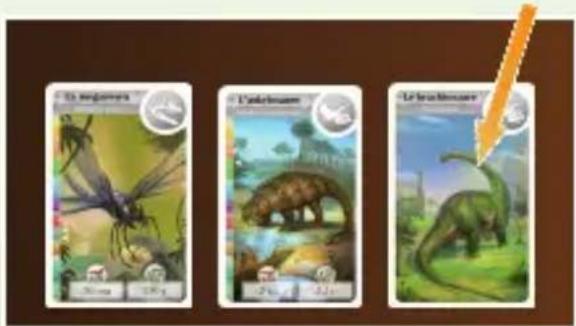 Bombyx Cardline Dinosaurs - Tour du second joueur - 1