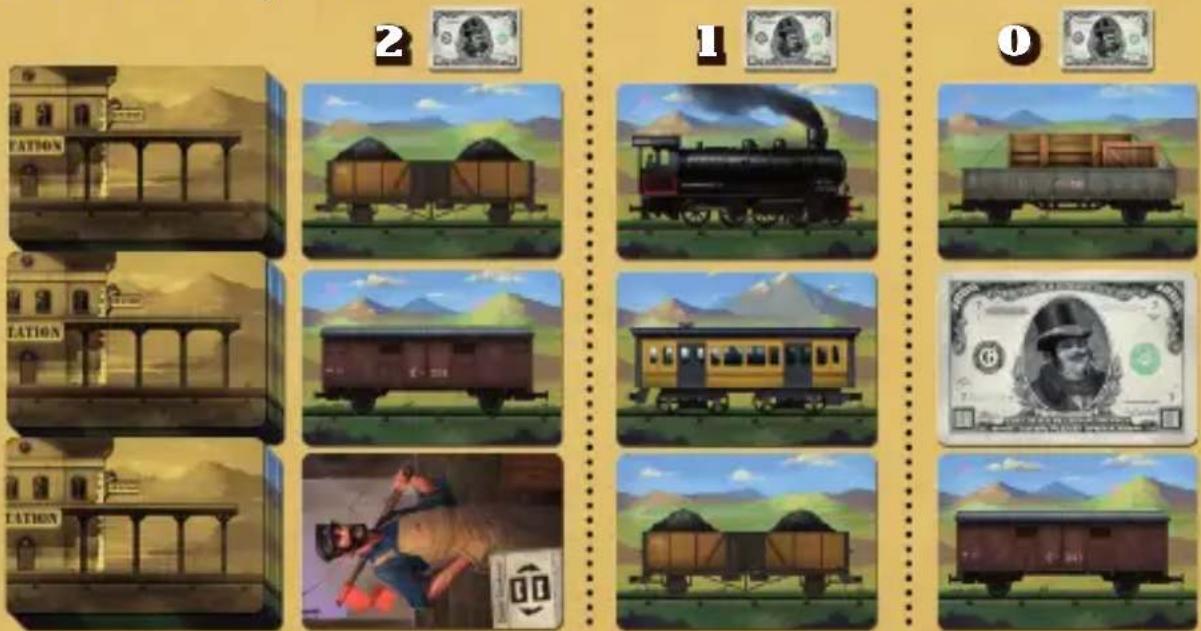 Bombyx Continental Express - Action obligatoire : prendre une petite carte. - 1