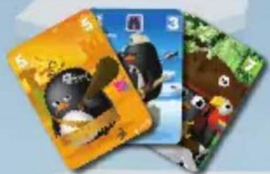 Bombyx Zany Penguins - Cartes données par les joueurs de gauche et de droite - 7