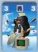 Bombyx Zany Penguins - Cartes posées du joueur C - 8