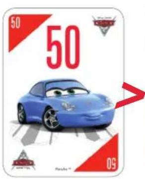 Dujardin Mille Bornes Cars 3 - Les cartes Bornes - 1