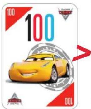 Dujardin Mille Bornes Cars 3 - Les cartes Bornes - 3