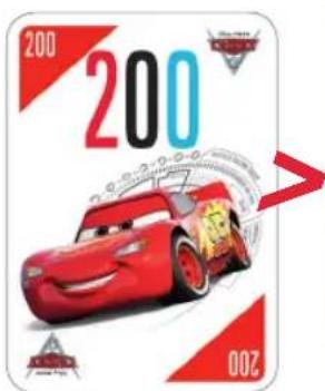 Dujardin Mille Bornes Cars 3 - Les cartes Bornes - 7