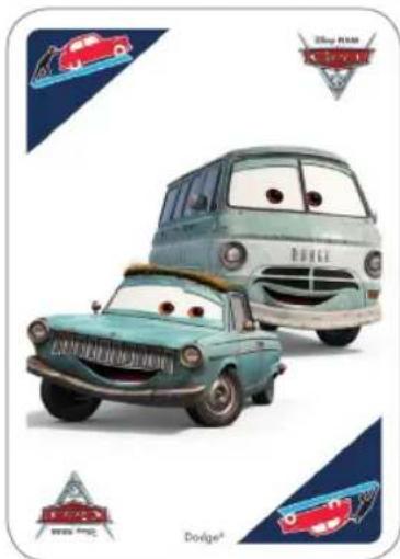 Dujardin Mille Bornes Cars 3 - Panedessence - 1