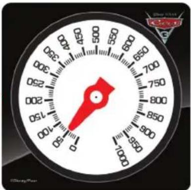 Dujardin Mille Bornes Cars 3 - Les cartes Bornes - 2