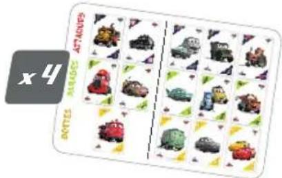 Dujardin Mille Bornes Cars 3 - Contenu du jeu - 2