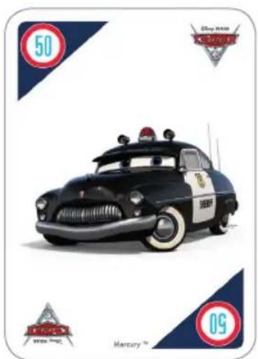 Dujardin Mille Bornes Cars 3 - Limitation de vitesse - 1