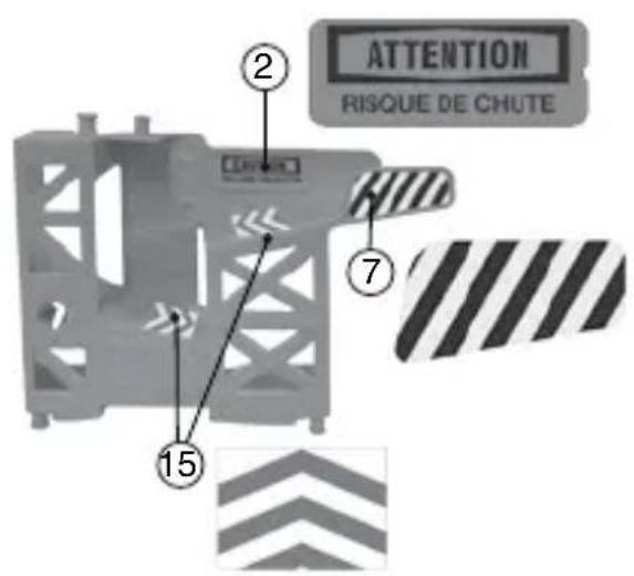VTECH Maxi grue interactive - Mise en place des autocollants - 4