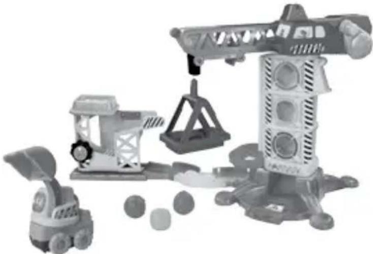 VTECH Maxi grue interactive - Assemblage de la glissière à blocs - 3
