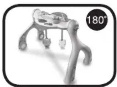 VTECH Centre d'éveil 4 en 1 des p'tits copains - POUR ASSEMBLER LE TABLEAU ET LES PIEDS - 4