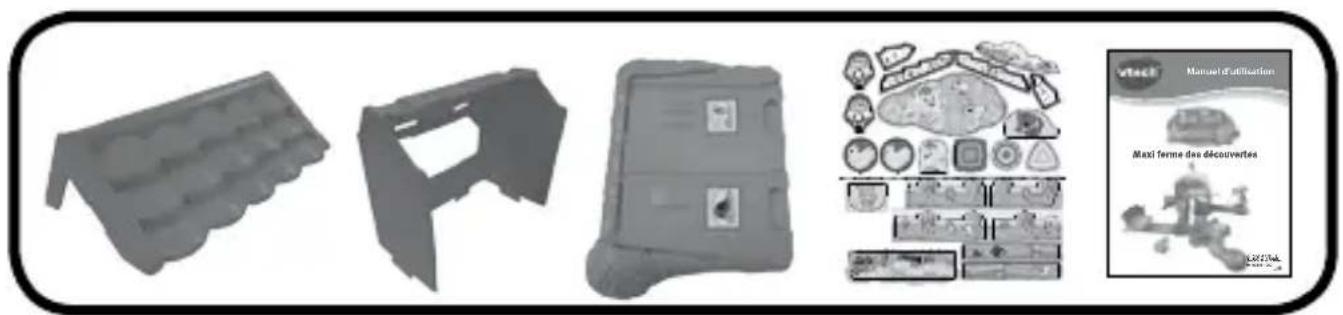 VTECH Maxi ferme des découvertes - CONTENU DE LA BOITE - 6