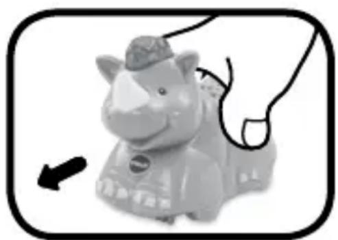 VTECH Super Zoo Interactif - ACTIVITÉS AVEC LE RHINOCÉROS - 3