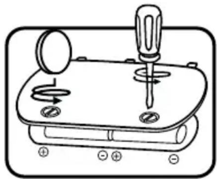 VTECH Tap tap piano des p'tits copains - INSTALLATION DES PILES - 1