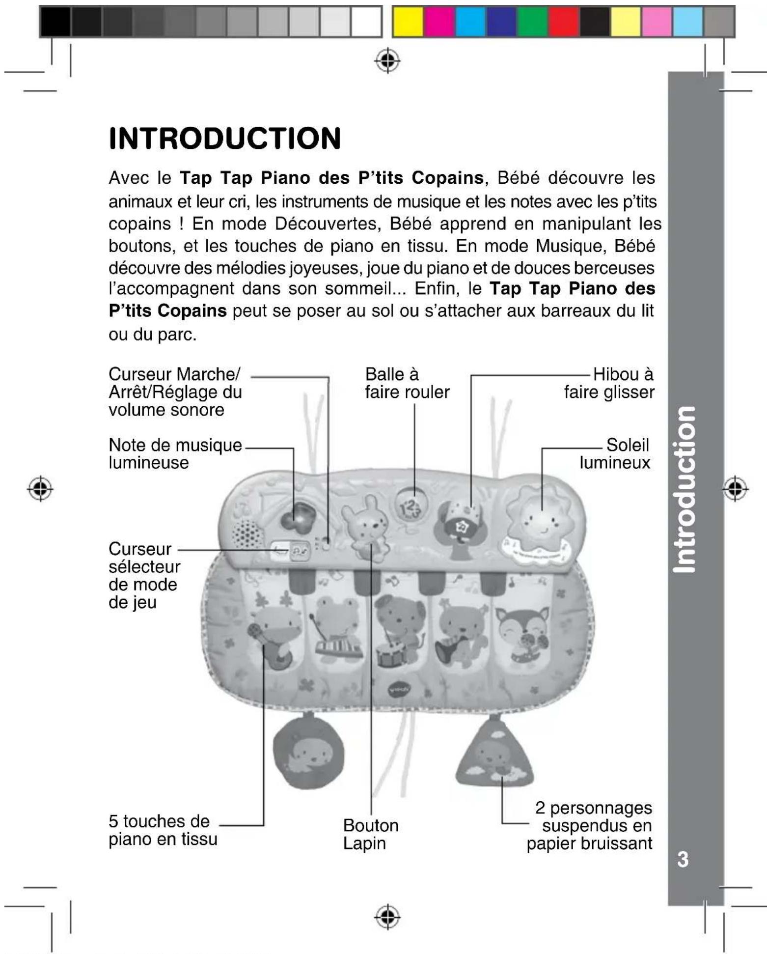 VTECH Tap tap piano des p'tits copains - Tap Tap Piano des P'tits Copains - 5
