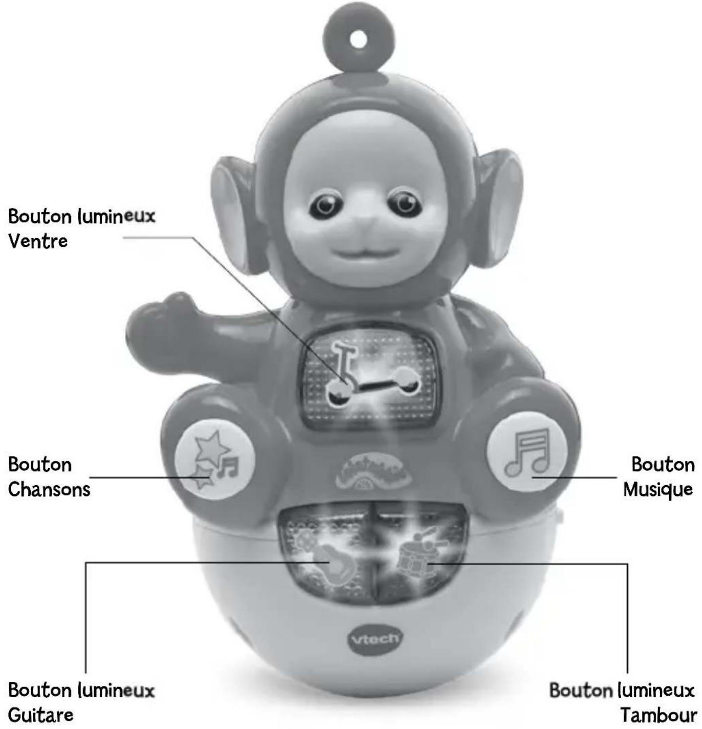 VTECH Po culbuto Rigolo - INTRODUCTION - 1