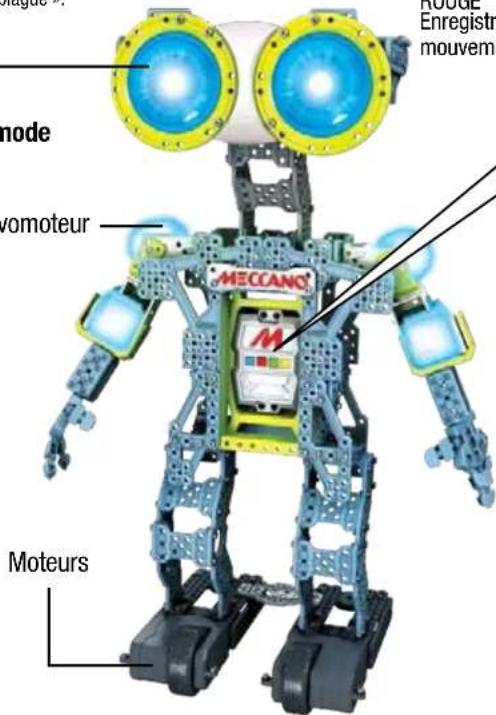 Spin Master Meccanoid G15 - La couleur des yeux indique le mode - 3
