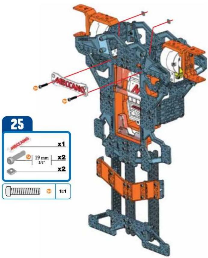Spin Master Meccanoid G15KS - CONSTRUCTION TIPS - 60