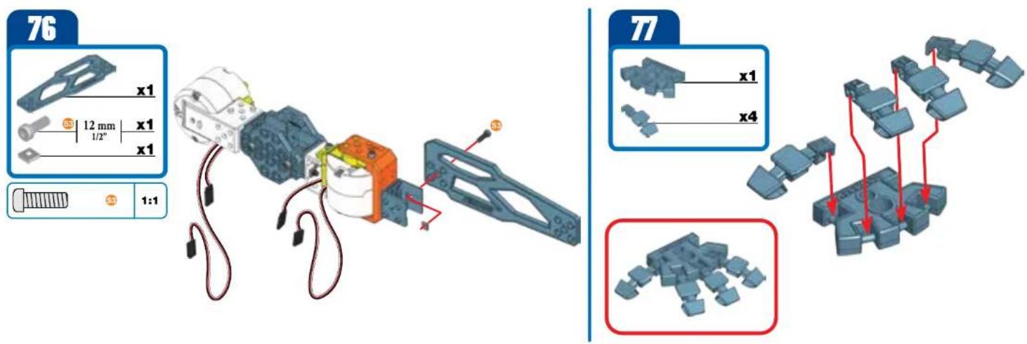 Spin Master Meccanoid G15KS - CONSTRUCTION TIPS - 127