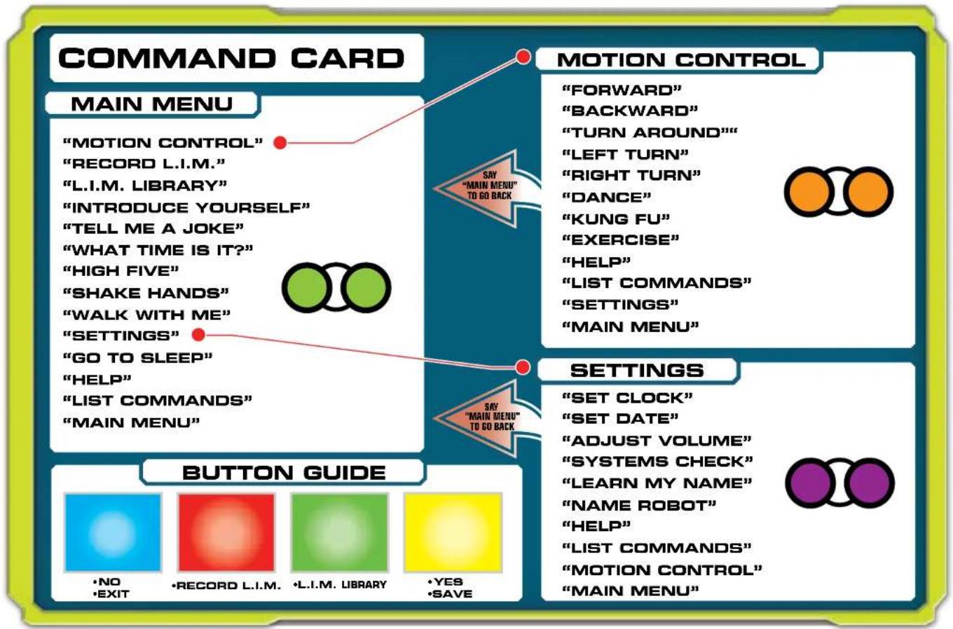 Spin Master Meccanoid G15KS - VOICE CONTROL TIPS - 1