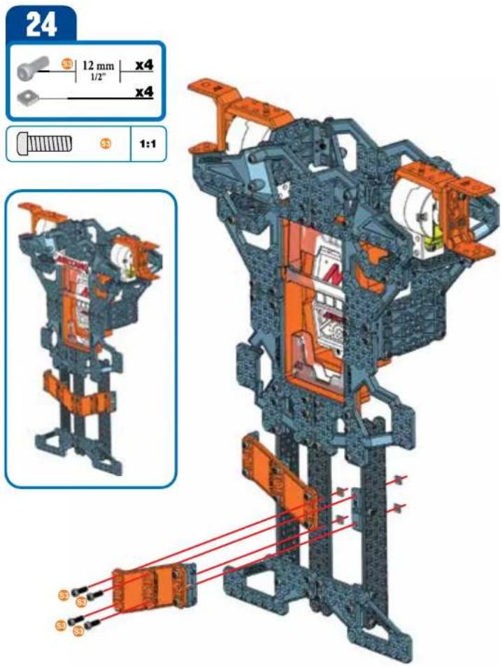 Spin Master Meccanoid G15KS - CONSTRUCTION TIPS - 59