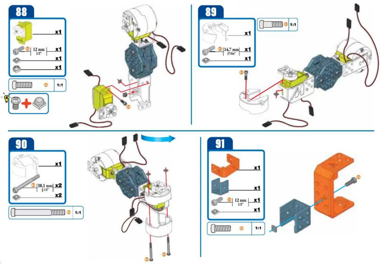 Spin Master Meccanoid G15KS - CONSTRUCTION TIPS - 145